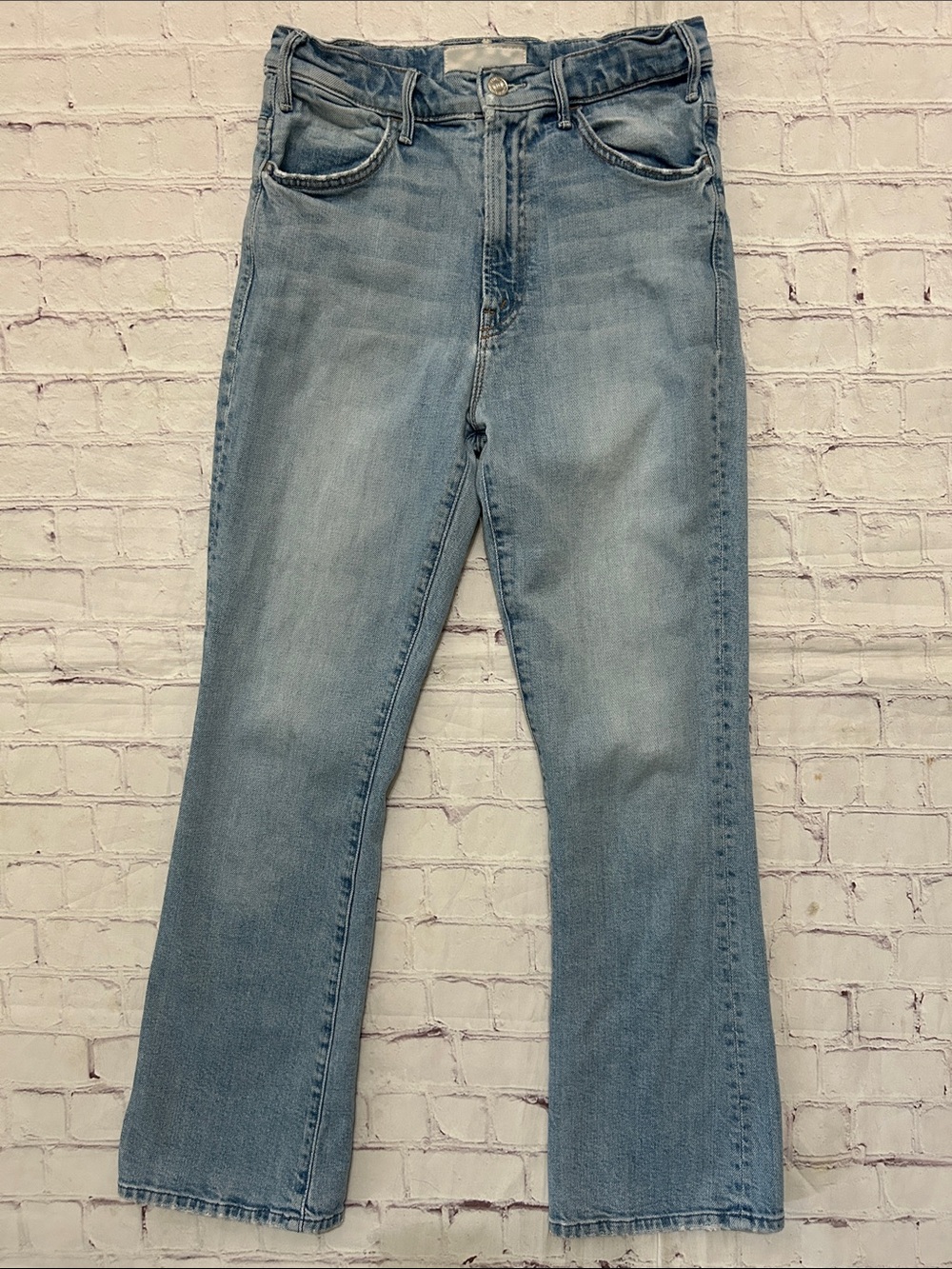 MOTHER SUPERIOR The Hustler Ankle Jeans I Confess Wash Size 28 Straight - Picture 4 of 10